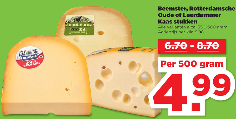 Beemster Kaas Folder Aanbieding Bij Plus - Details