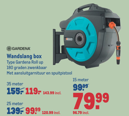 Ontwaken condensor Als reactie op de Gardena tuinslanghaspel folder aanbieding bij Makro - details