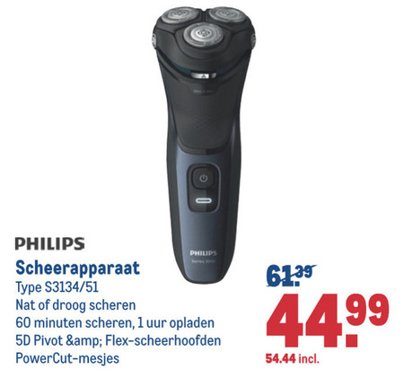 Philips elektrisch aanbieding bij Makro - details