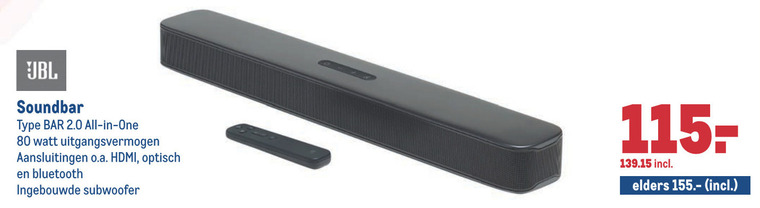 Jbl best sale soundbar makro