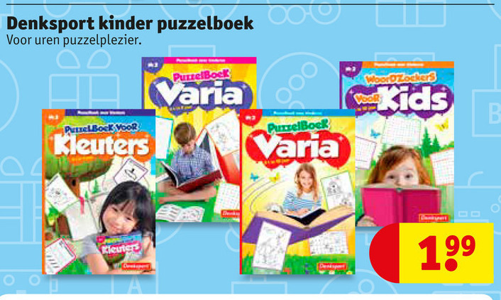 Brig Onbelangrijk Waardig Denksport puzzelboek folder aanbieding bij Kruidvat - details