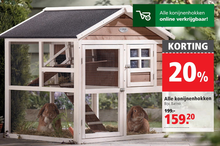 medley Verbeelding mat konijnenhok folder aanbieding bij Welkoop - details