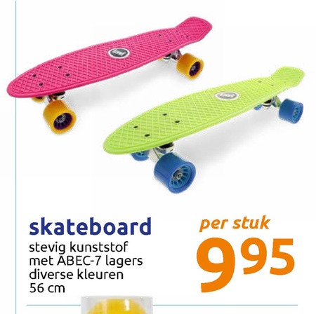 Frank zoon dek skateboard folder aanbieding bij Action - details