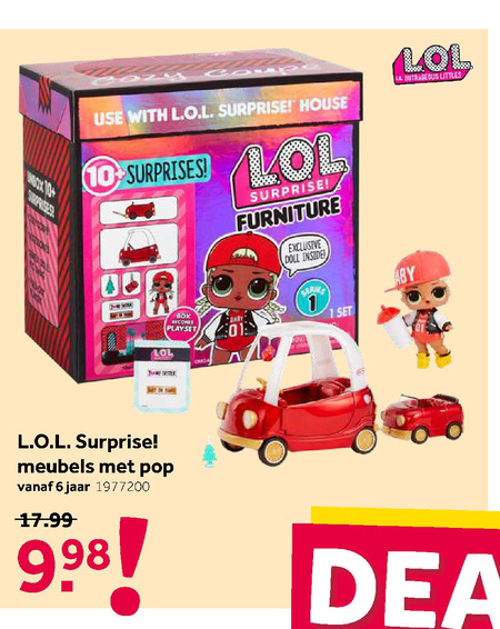 Stap Los Belichamen L.O.L. Surprise poppetjes folder aanbieding bij Intertoys - details