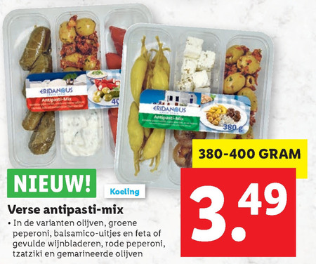 Verse Olijven, Tapas Folder Aanbieding Bij Lidl - Details