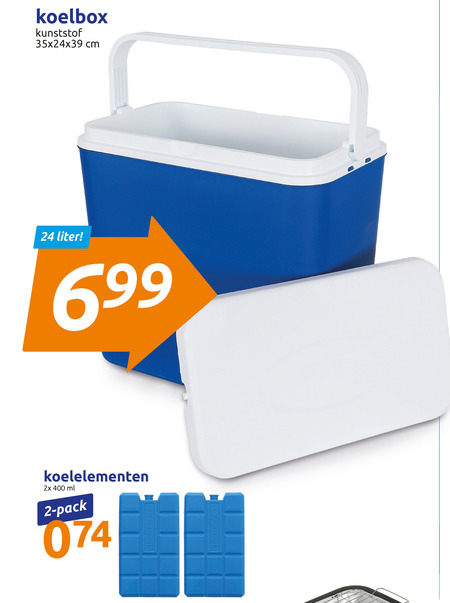 koelbox folder aanbieding bij Action