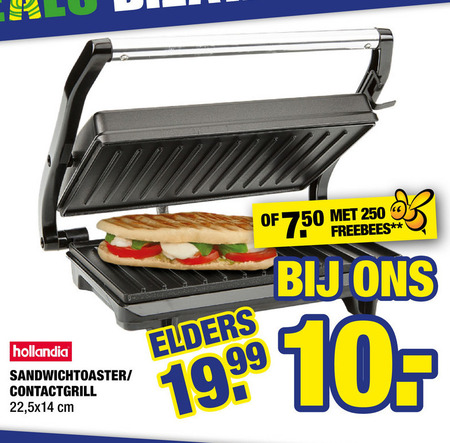 Ounce kandidaat Ouderling Hollandia grillplaat folder aanbieding bij Big Bazar - details