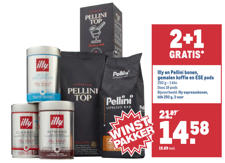 Makro koffie aanbieding