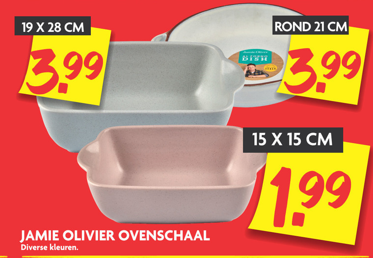 ozon Machtigen Doorzichtig Jamie Oliver ovenschaal folder aanbieding bij Dekamarkt - details