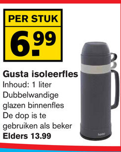 thermosfles aanbieding Hoogvliet - details