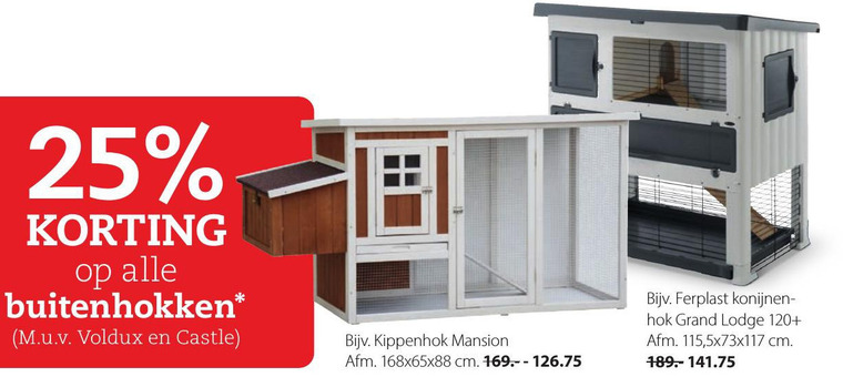 kippenhok, konijnenhok folder aanbieding Pets - details