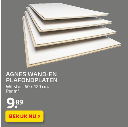 zuurstof Dekking Doorbraak Agnes MDF wandpaneel, plafondplaat folder aanbieding bij Praxis - details