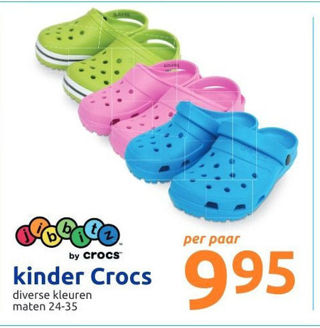 crocs bij Action - details