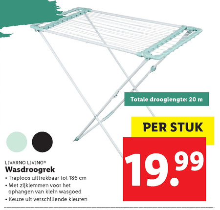 Livarno droogrek aanbieding bij Lidl - details