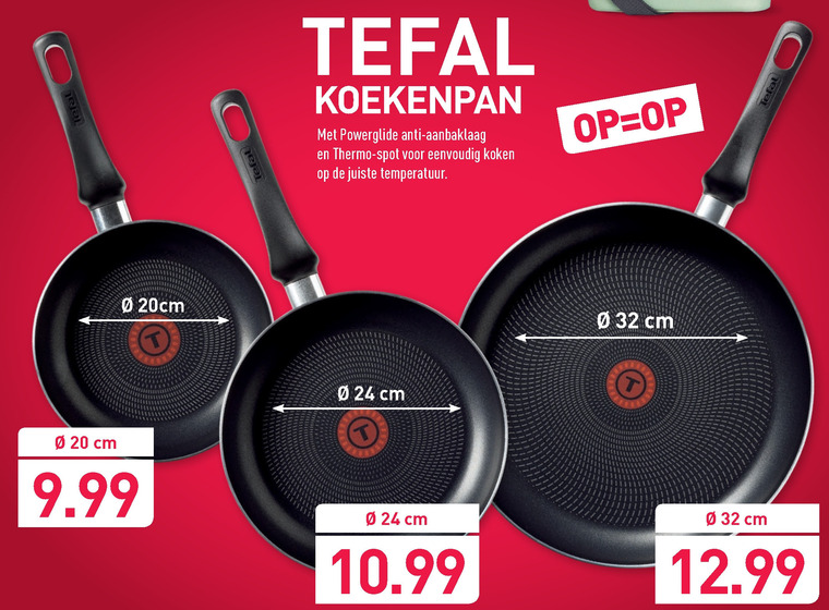 Email Garantie Veilig Tefal koekenpan folder aanbieding bij Aldi - details