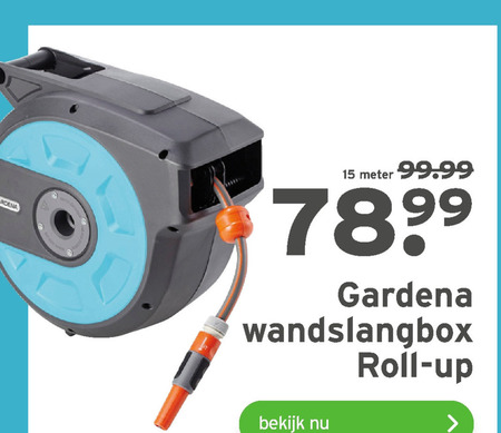 Gek harpoen infrastructuur Gardena tuinslanghaspel folder aanbieding bij Gamma - details