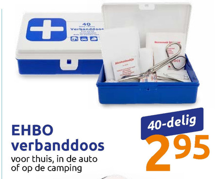 Of anders hebben zich vergist dun verbanddoos folder aanbieding bij Action - details