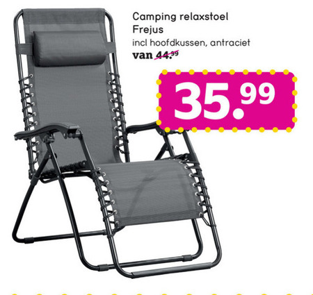 Verstrikking Nautisch conversie campingstoel folder aanbieding bij Leenbakker - details