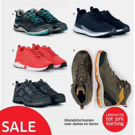 wandelschoenen folder aanbieding bij ANWB details