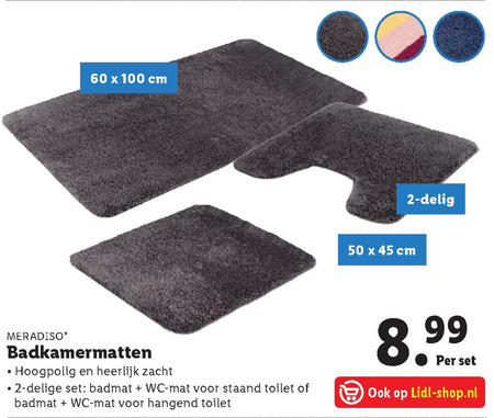 jaloezie Verlichten Vaarwel badmat folder aanbieding bij Lidl - details