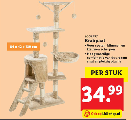 Kostuums Visa ik draag kleding krabpaal folder aanbieding bij Lidl - details