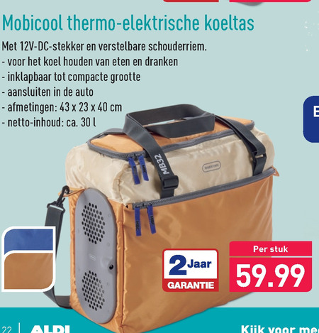 Overstijgen Noord West vloeiend koeltas folder aanbieding bij Aldi - details