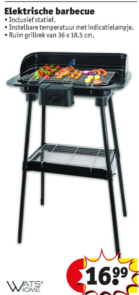 Boomgaard talent team electrische barbecue folder aanbieding bij Kruidvat - details