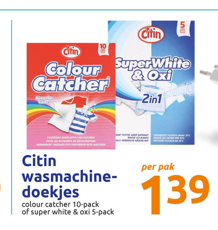 Ultra Clean wasmachine doekjes Color Absorber - set van 3 pakjes