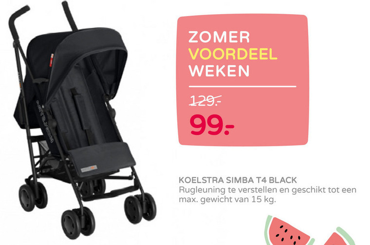 groet Intens visie Koelstra buggy folder aanbieding bij Prenatal - details