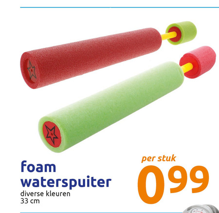 Sport mannelijk Oprecht waterpistool folder aanbieding bij Action - details