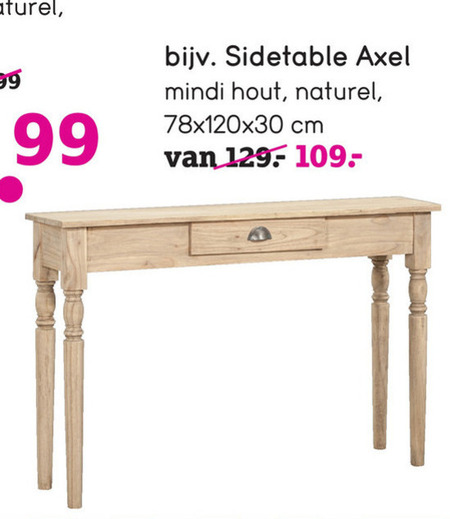 propeller vacuüm waarschijnlijk sidetable folder aanbieding bij Leenbakker - details