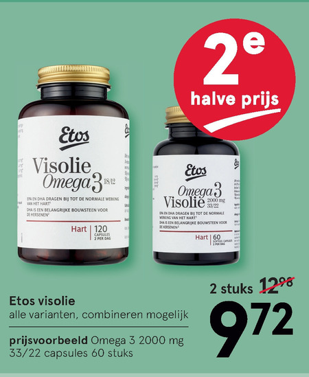 Etos Huismerk visolie folder aanbieding bij Etos details