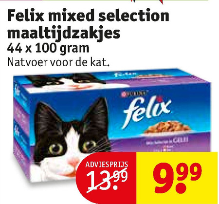 Weglaten Omgaan Madison Felix kattenvoer folder aanbieding bij Kruidvat - details