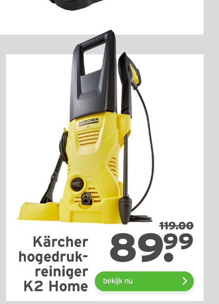 Karcher hogedrukreiniger aanbieding bij details