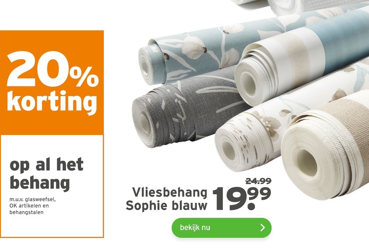 Vaardig Kustlijn Thespian Alle merken behang, vliesbehang folder aanbieding bij Gamma - details