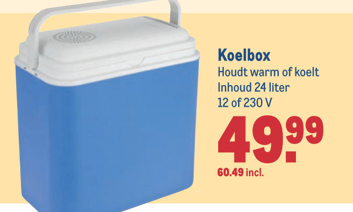 Merchandiser Geelachtig auteursrechten autokoelbox folder aanbieding bij Makro - details