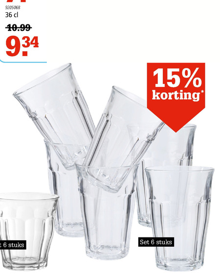 glas folder aanbieding - details