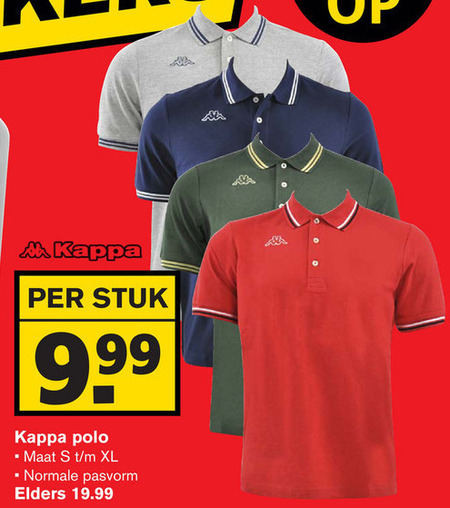 heren polo aanbieding