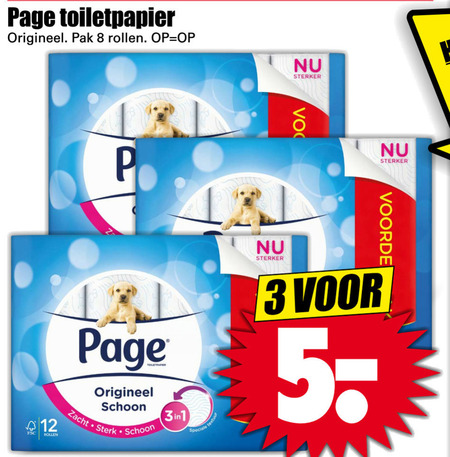 Page   toiletpapier folder aanbieding bij  Dirk - details