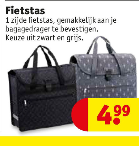 Notitie Mysterieus Visa fietstas folder aanbieding bij Kruidvat - details