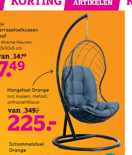 wereld plan Onrustig hangstoelen folder aanbieding bij Leenbakker - details