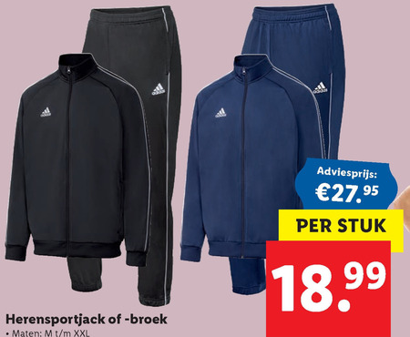 Lidl 2025 adidas broek