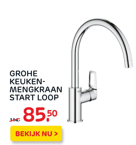 sponsor ramp Berucht Grohe keukenkraan folder aanbieding bij Praxis - details