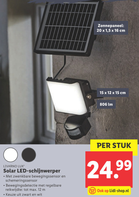 architect Kan niet hond Livarno buitenlamp folder aanbieding bij Lidl - details