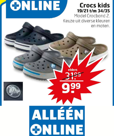 Crocs crocs folder aanbieding bij Trekpleister