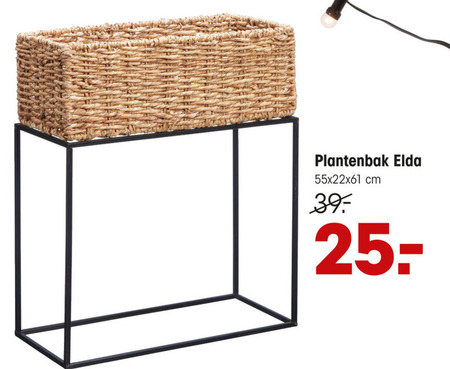 plantenbak folder aanbieding bij Kwantum -