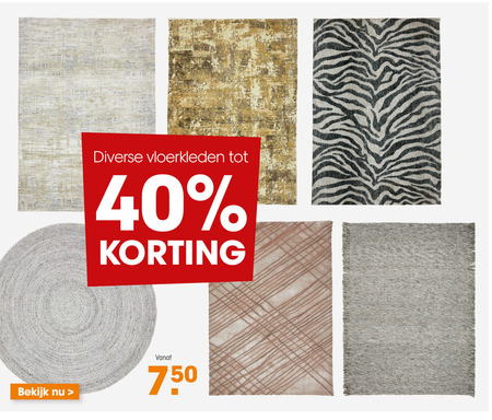 Verrassend genoeg inrichting Previs site vloerkleed folder aanbieding bij Kwantum - details