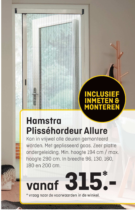 biografie snor Verzwakken Hamstra hordeur folder aanbieding bij Hubo - details