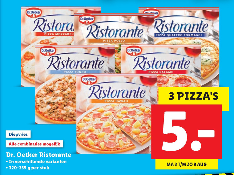 Dr Oetker Diepvriespizza Folder nbieding Bij Lidl Details