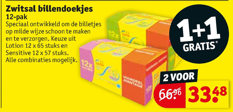 Zwitsal folder aanbieding bij Kruidvat - details